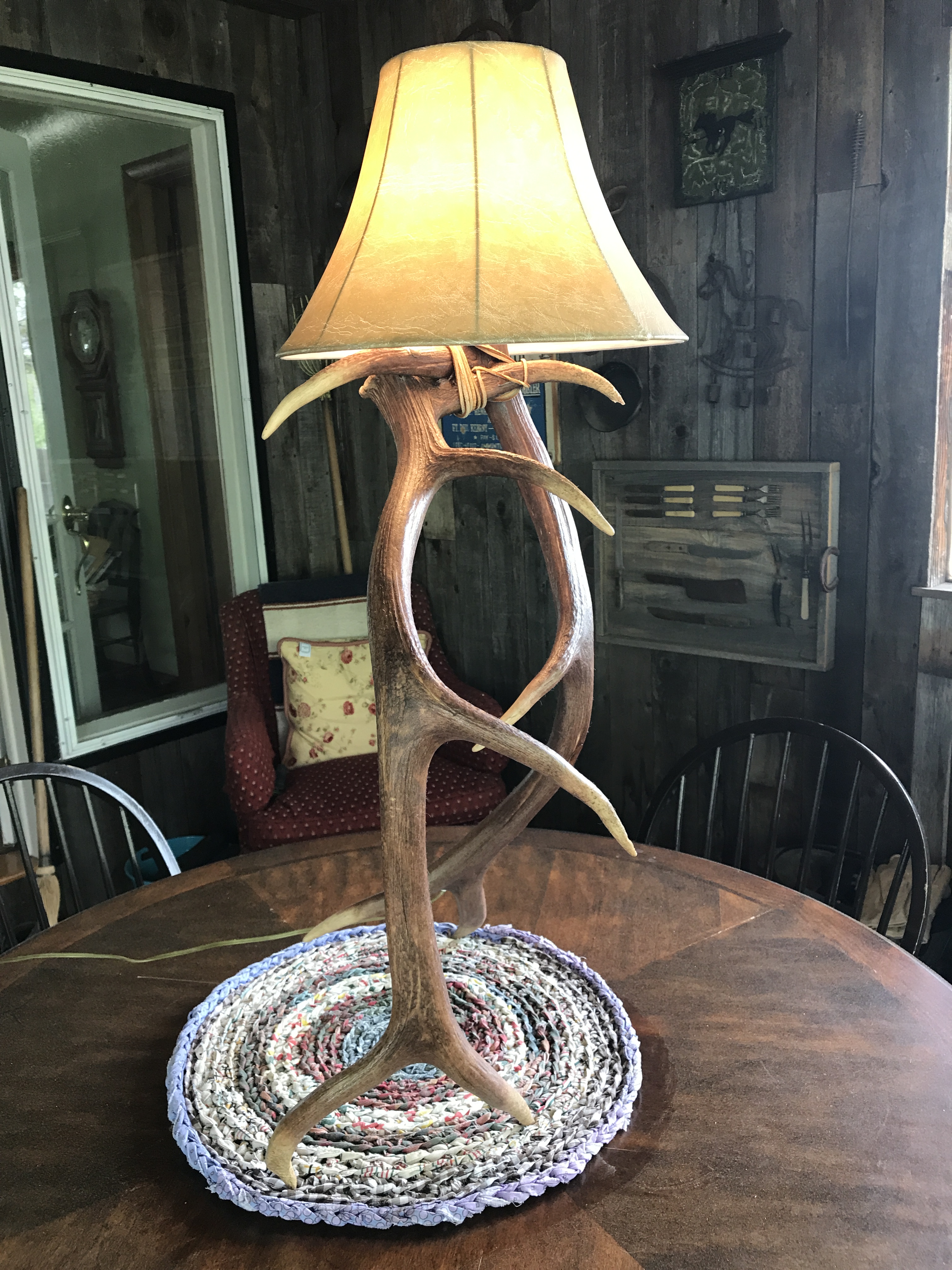 Antler Lamp